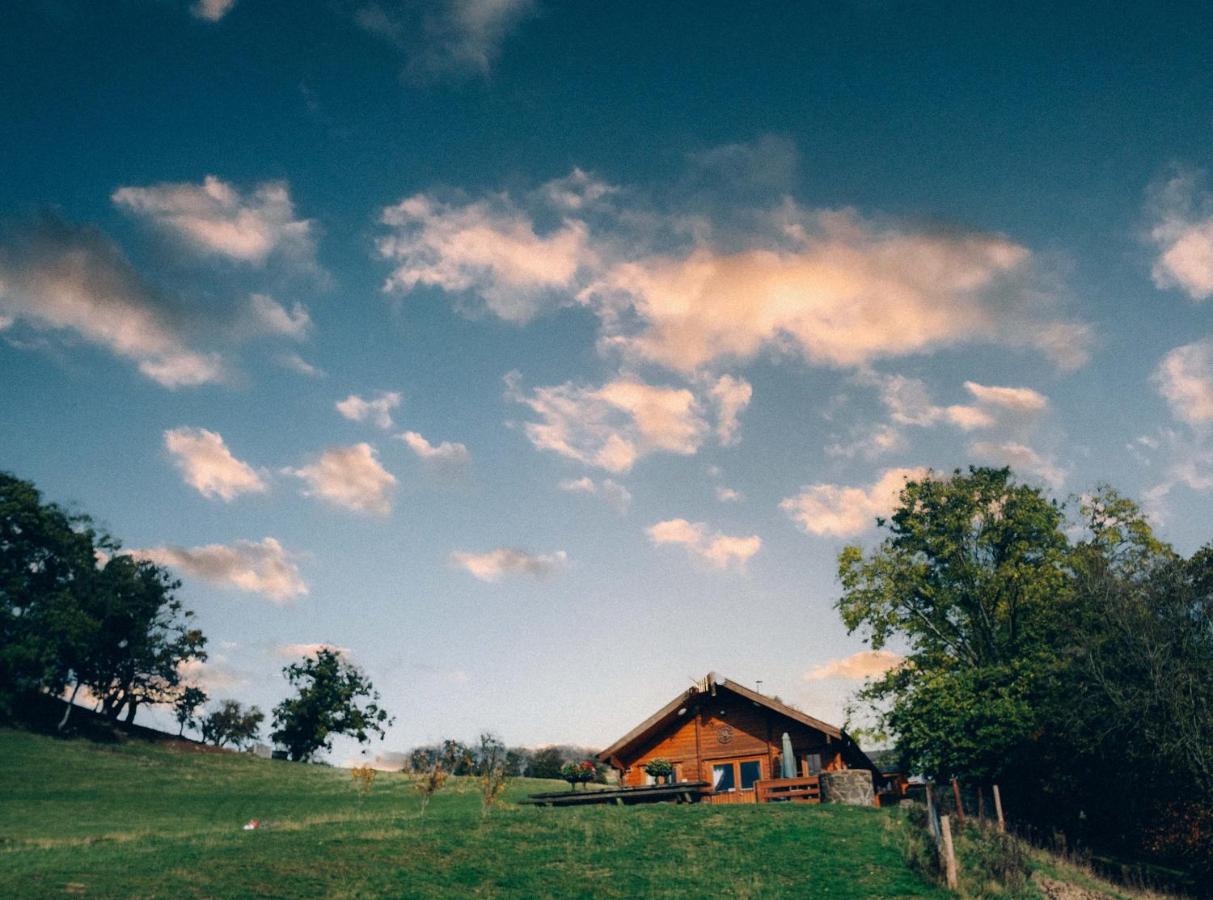 George Cabin - Log Cabin In Wales With Hot Tub Ньютаун Экстерьер фото