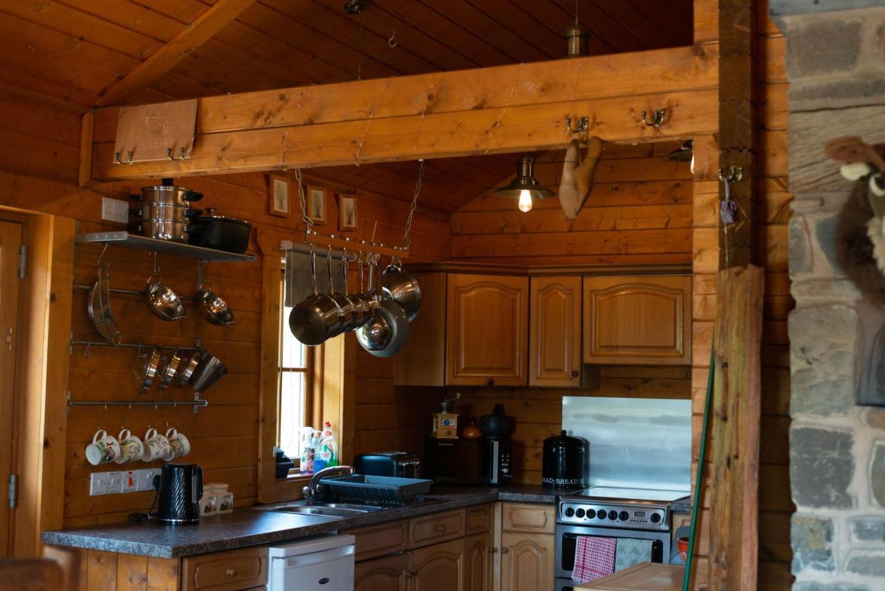 George Cabin - Log Cabin In Wales With Hot Tub Ньютаун Экстерьер фото